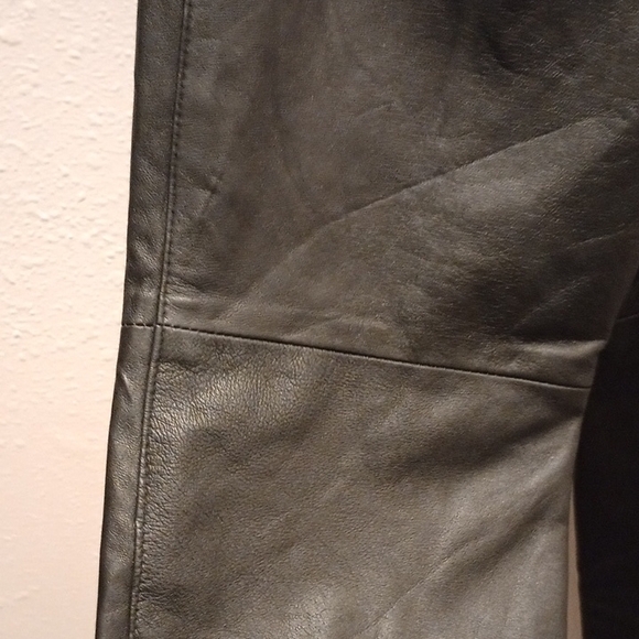 🖤 Vintage Giovinezza Moda by Rocco D'Amelio Leather Pants – Italian Designer - Picture 4 of 7